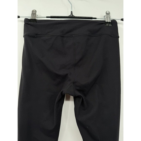 Athleta Girl Roll‎ With The Scrunches Tights L/12 Black - Picture 5 of 6